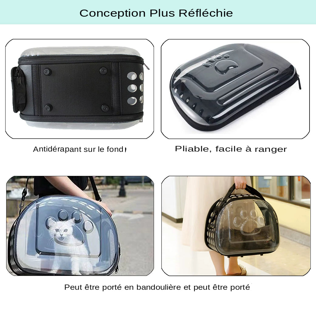 Découvrez notre sac à dos transparent pliable pour animaux de compagnie, idéal pour les voyages et les sorties avec votre chat ou petit chien. Sac à dos pour animaux, sac à dos transparent, sac à dos pliable, sac à dos pour chat, sac à dos pour chien, sac à dos pour animaux de compagnie, sac à dos pour voyages, sac à dos pour randonnées, sac à dos pour avion, sac à dos pour vétérinaire, sac à dos confortable, sac à dos sécurisé, sac à dos léger.