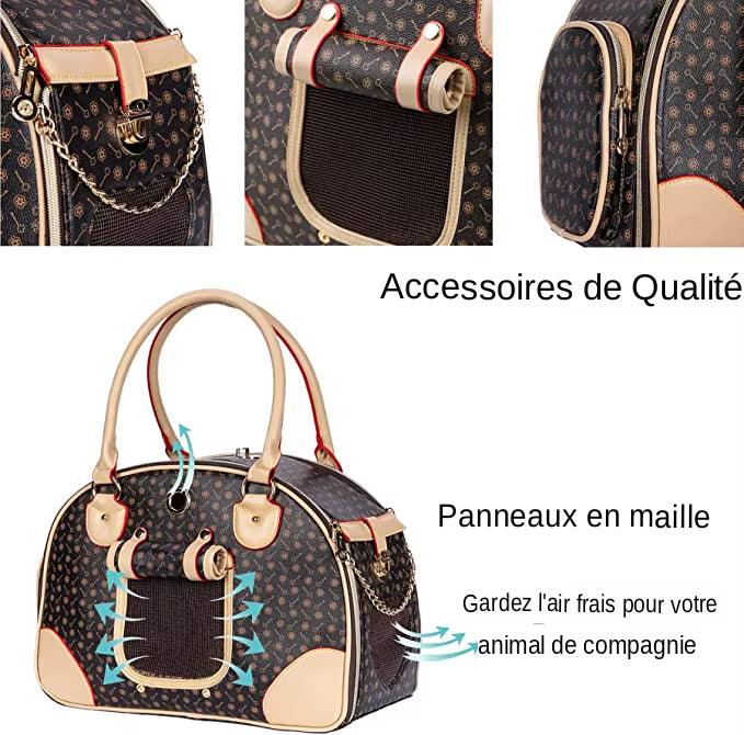 Découvrez notre sac à main en cuir pour petits animaux de compagnie, l'accessoire parfait pour voyager avec style et confort. Sac de transport pour animaux de compagnie, sac de transport en cuir PU, sac de transport pour chien, sac de transport pour chat, sac de transport pour petit animal.