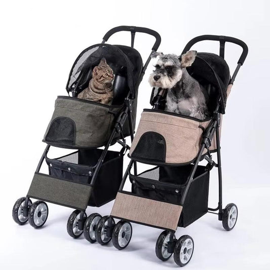 Découvrez la poussette pour animal de compagnie, une solution idéale pour offrir à votre chien ou chat un confort optimal lors de vos promenades. Poussette pour animal de compagnie, poussette pour chien, poussette pour chat, poussette pour petit animal, poussette pour animal de compagnie confortable, poussette pour animal de compagnie sécurisée, poussette pour animal de compagnie tout-terrain.