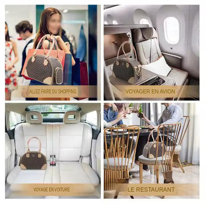 Découvrez notre sac à main en cuir pour petits animaux de compagnie, l'accessoire parfait pour voyager avec style et confort. Sac de transport pour animaux de compagnie, sac de transport en cuir PU, sac de transport pour chien, sac de transport pour chat, sac de transport pour petit animal.