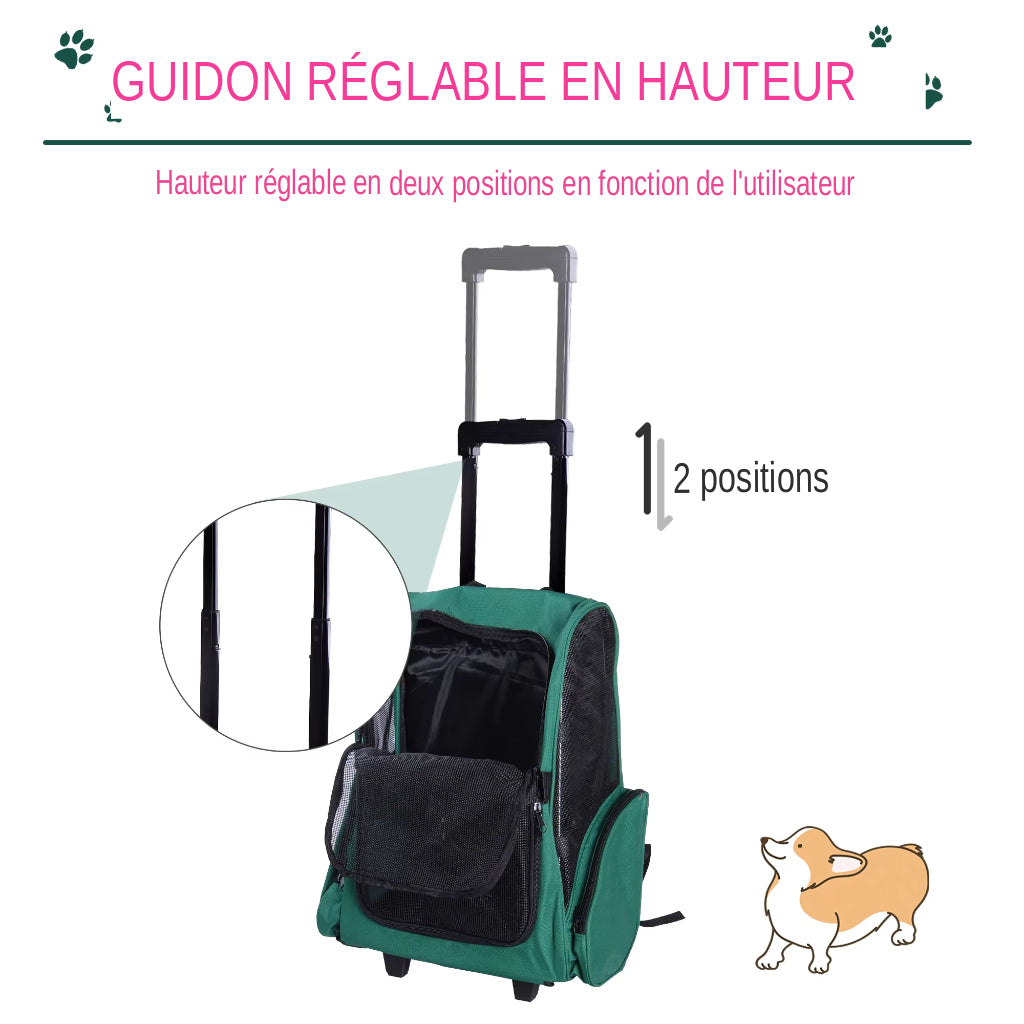 Découvrez notre sac à dos 2 en 1 pour animaux de compagnie, le compagnon idéal pour vos voyages avec votre animal préféré. Sac à dos pour animaux de compagnie, sac à dos 2 en 1, poussette pour animaux, sac à dos pour chien, sac à dos pour chat, sac à dos pour petit animal, sac à dos pour animal de compagnie, sac à dos transformable, sac à dos avec roues, sac à dos pour voyage avec animal, sac à dos pour promenade avec animal.