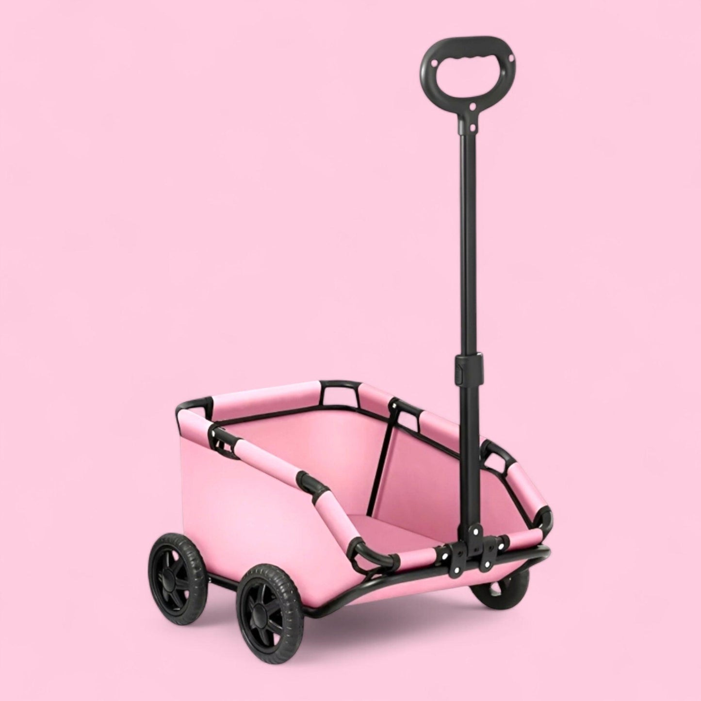 Découvrez notre petite poussette pour animaux de compagnie, idéale pour les chiens et chats de petite taille. Conçue pour offrir confort et sécurité, cette poussette portable est parfaite pour les promenades en ville, les sorties au parc ou les courses. Petite poussette, animaux de compagnie, chiens, chats, confort, sécurité, design compact, léger, manœuvrable, rangement facile, stabilité, matériaux de haute qualité, durabilité, protection, promenades en ville, sorties au parc, compagnons à quatre pattes.