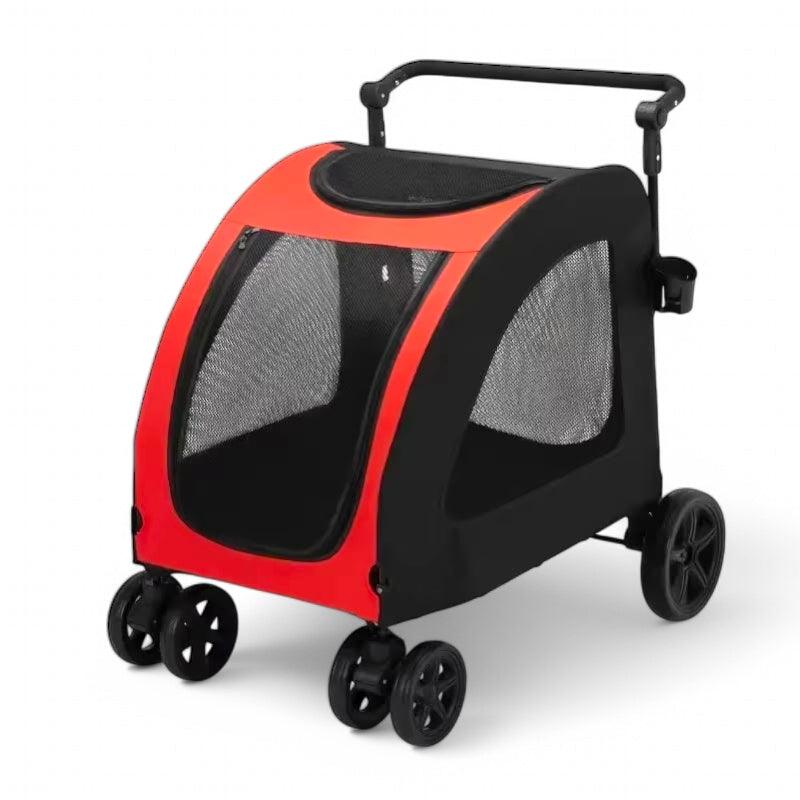 Découvrez notre grand chariot pliable pour chien et chat, conçu pour offrir confort et sécurité à vos animaux de compagnie lors de vos déplacements.&nbsp;Grand chariot pliable, chien, chat, animaux de compagnie, confort, sécurité, capacité de charge, 50 kg, matériaux robustes, durables, stabilité, protection, design pliable, rangement facile, transport pratique, promenades en ville, sorties au parc, voyages, polyvalent, compagnons à quatre pattes.