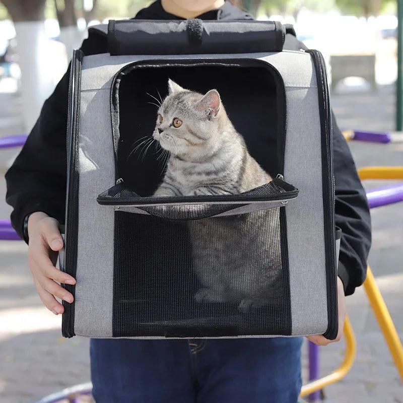 Découvrez notre gamme de sacs à dos respirants pour animaux de compagnie, conçus pour offrir confort et sécurité à vos chats, chiens et autres petits animaux lors de vos déplacements. Sac à dos respirant pour animaux de compagnie, sac à dos pour chat respirant, sac à dos pour chien respirant, sac de transport pour animal respirant, sac à dos ventilé pour animal, sac à dos pour chat ventilé, sac à dos pour chien ventilé, sac de voyage pour animal respirant, sac de promenade pour animal respirant.