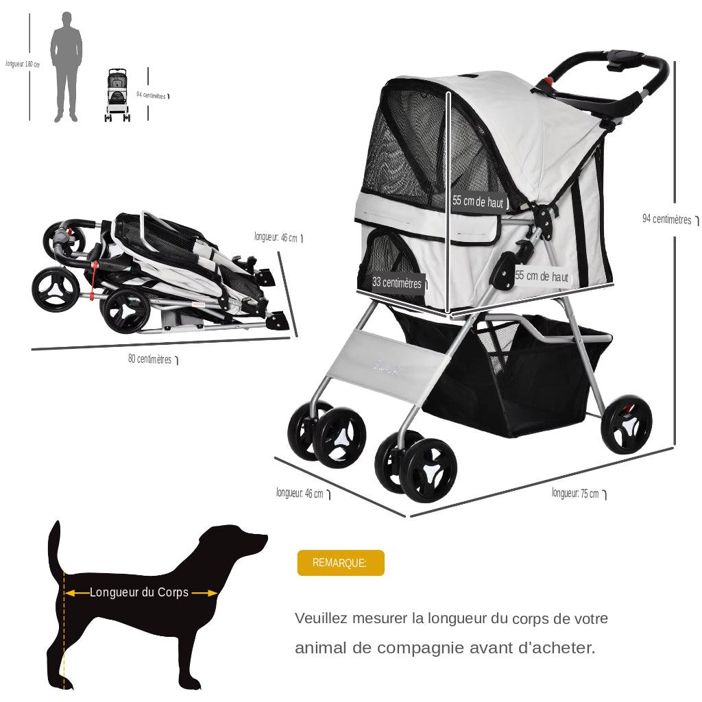 Découvrez notre poussette pliable pour animaux de compagnie, idéale pour transporter vos chiens et chats en toute sécurité et confort. Poussette pliable pour animaux de compagnie, poussette pour chien, poussette pour chat, poussette animaux de compagnie, poussette pliable chien, poussette pliable chat, poussette animaux confort, poussette animaux sécurité, poussette animaux robuste, poussette animaux durable