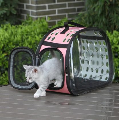 Découvrez notre sac à dos transparent pliable pour animaux de compagnie, idéal pour les voyages et les sorties avec votre chat ou petit chien. Sac à dos pour animaux, sac à dos transparent, sac à dos pliable, sac à dos pour chat, sac à dos pour chien, sac à dos pour animaux de compagnie, sac à dos pour voyages, sac à dos pour randonnées, sac à dos pour avion, sac à dos pour vétérinaire, sac à dos confortable, sac à dos sécurisé, sac à dos léger.