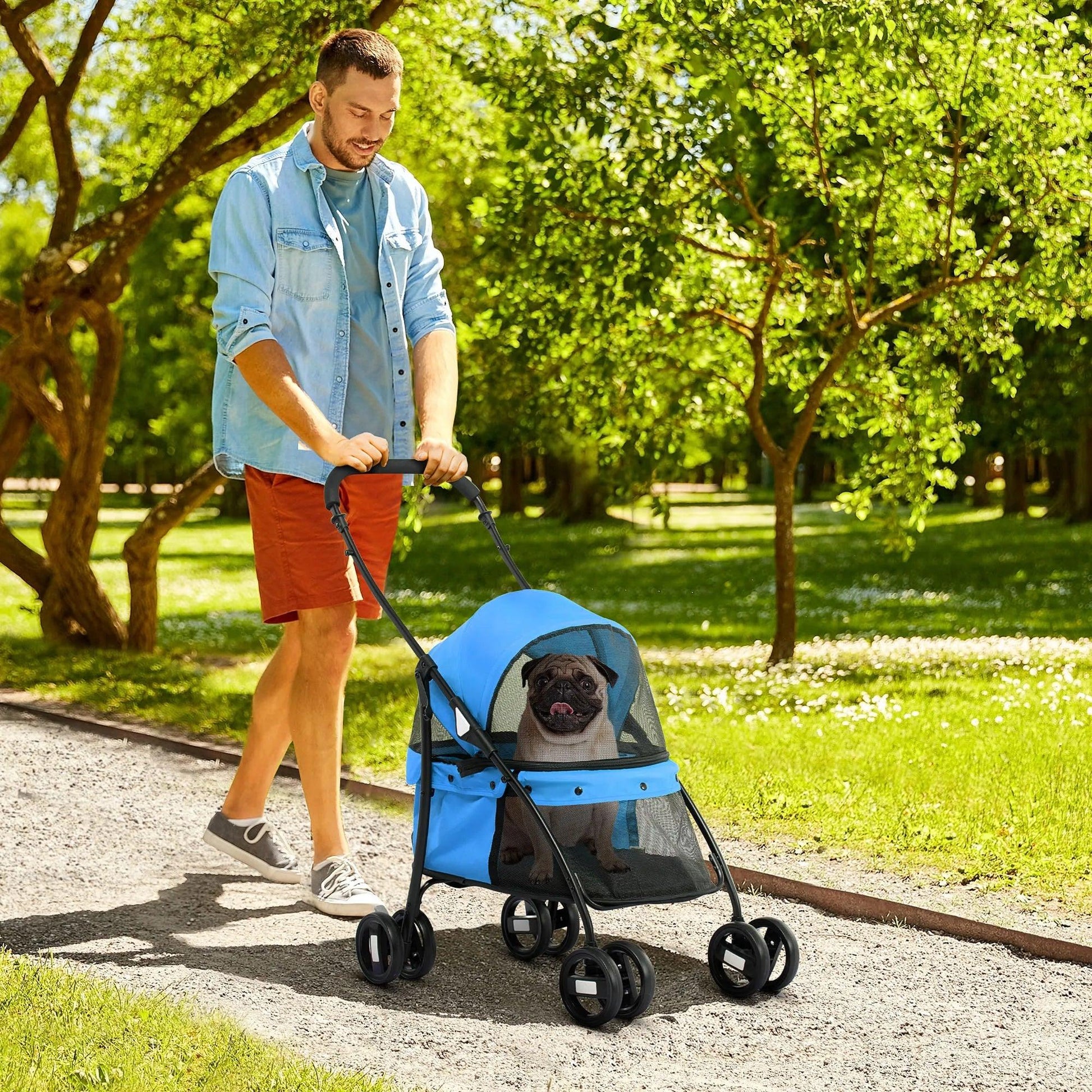 Découvrez le Chariot pliable pour chien, l'accessoire indispensable pour les promenades confortables et sécurisées avec votre animal de compagnie.&nbsp;Chariot pour chien, chariot pliable, chariot pour animal de compagnie, promenade avec chien, confort pour chien, sécurité pour chien, chariot robuste, chariot durable, chariot stable, filet de protection, harnais réglable, chien de petite taille, chien de moyenne taille, chariot pratique.