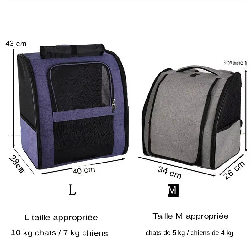 Découvrez notre gamme de sacs à dos respirants pour animaux de compagnie, conçus pour offrir confort et sécurité à vos chats, chiens et autres petits animaux lors de vos déplacements. Sac à dos respirant pour animaux de compagnie, sac à dos pour chat respirant, sac à dos pour chien respirant, sac de transport pour animal respirant, sac à dos ventilé pour animal, sac à dos pour chat ventilé, sac à dos pour chien ventilé, sac de voyage pour animal respirant, sac de promenade pour animal respirant.