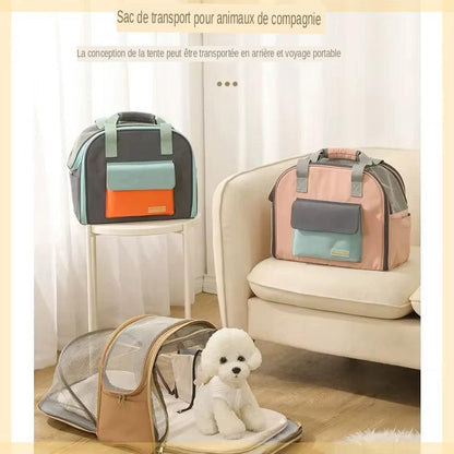 Découvrez notre sac de transport multifonctionnel pour animaux de compagnie, idéal pour voyager en toute sécurité avec votre compagnon à quatre pattes. Sac de transport pour animaux, sac de transport pour chien, sac de transport pour chat, sac multifonctionnel, sac de voyage pour animaux, sac de transport sécurisé, sac de transport confortable, sac de transport pour voyager, sac de transport pour chien petit, sac de transport pour chien moyen.