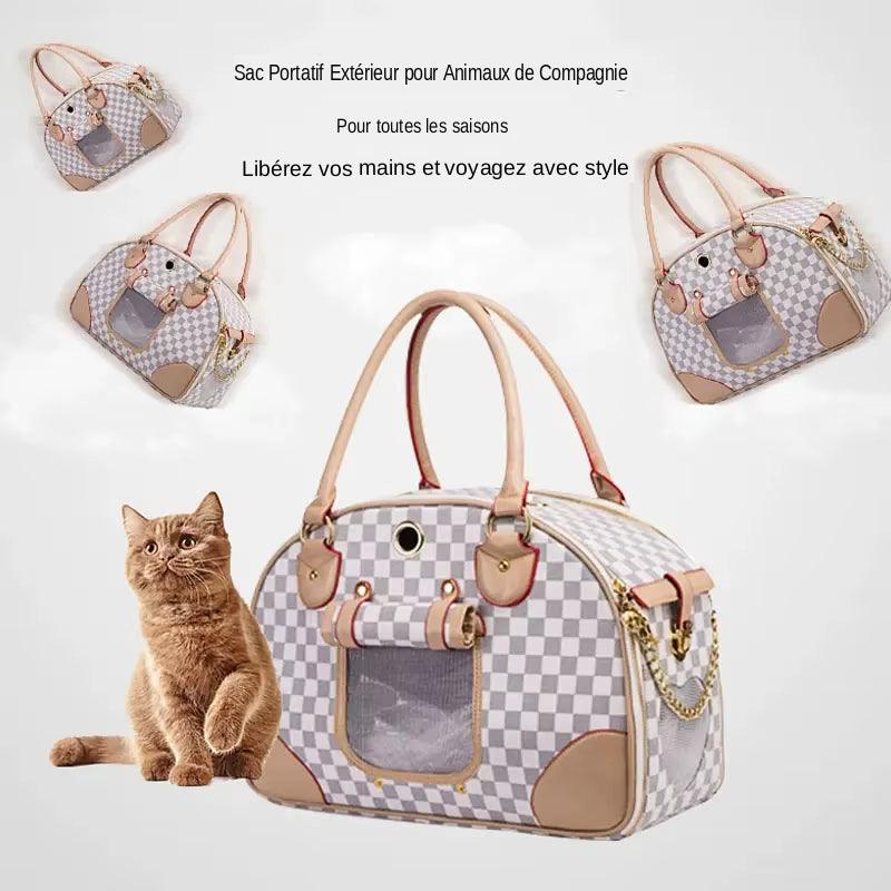 Découvrez notre sac à main en cuir pour petits animaux de compagnie, l'accessoire parfait pour voyager avec style et confort. Sac de transport pour animaux de compagnie, sac de transport en cuir PU, sac de transport pour chien, sac de transport pour chat, sac de transport pour petit animal.