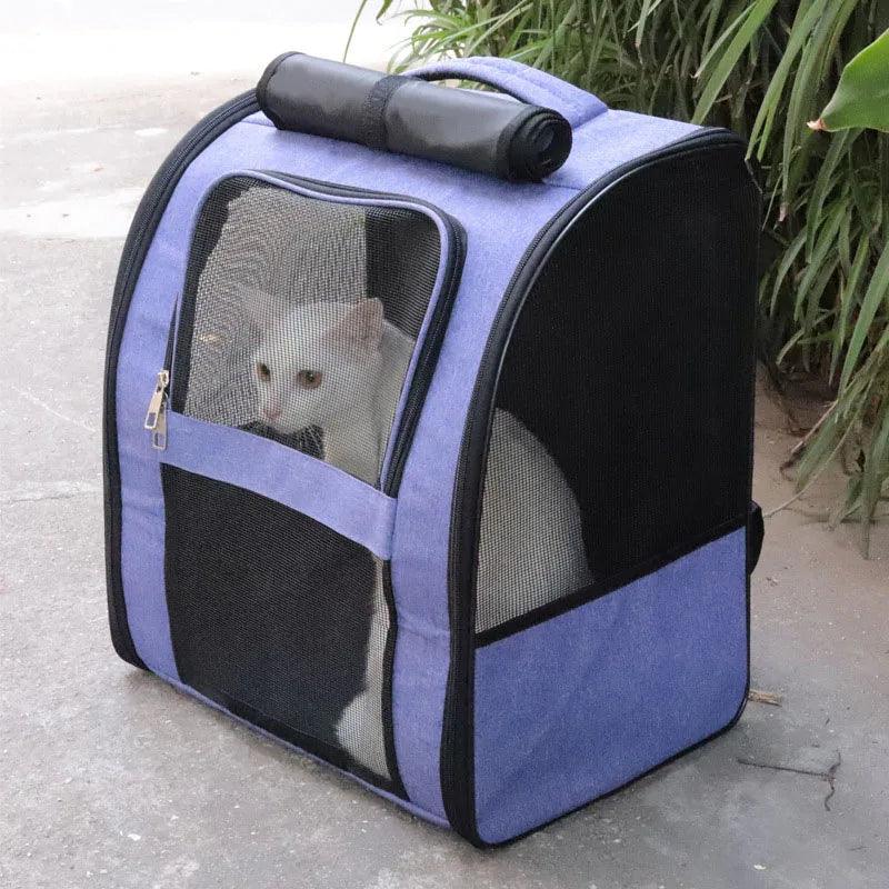 Découvrez notre gamme de sacs à dos respirants pour animaux de compagnie, conçus pour offrir confort et sécurité à vos chats, chiens et autres petits animaux lors de vos déplacements. Sac à dos respirant pour animaux de compagnie, sac à dos pour chat respirant, sac à dos pour chien respirant, sac de transport pour animal respirant, sac à dos ventilé pour animal, sac à dos pour chat ventilé, sac à dos pour chien ventilé, sac de voyage pour animal respirant, sac de promenade pour animal respirant.