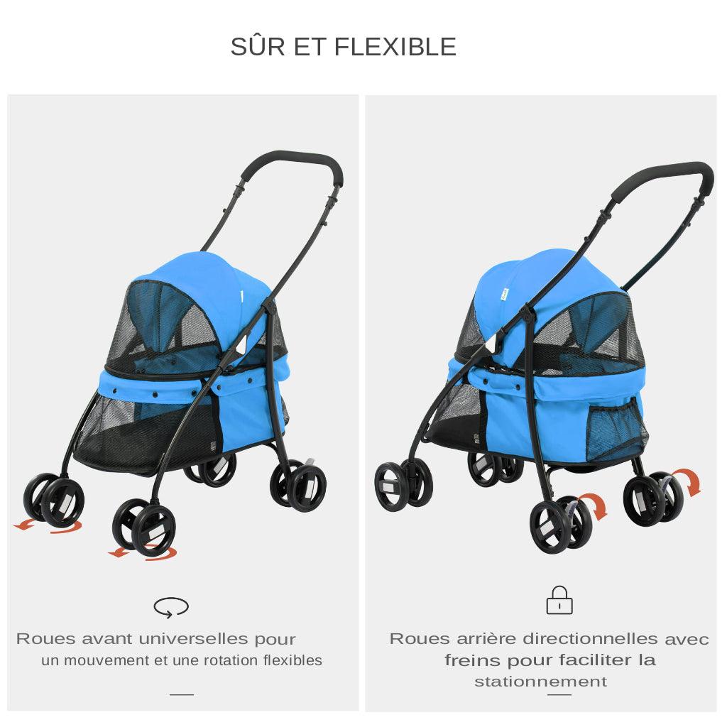 Découvrez le Chariot pliable pour chien, l'accessoire indispensable pour les promenades confortables et sécurisées avec votre animal de compagnie.&nbsp;Chariot pour chien, chariot pliable, chariot pour animal de compagnie, promenade avec chien, confort pour chien, sécurité pour chien, chariot robuste, chariot durable, chariot stable, filet de protection, harnais réglable, chien de petite taille, chien de moyenne taille, chariot pratique.